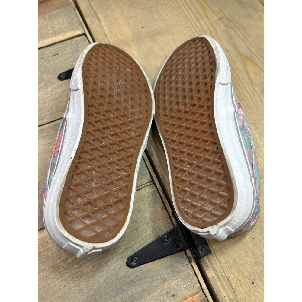 Vans Off The Wall Womens Slip On Sneakers Tie Dye Shoes US7.5 EU38 - Picture 7 of 8